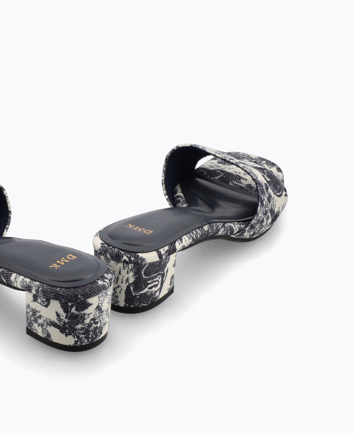 Juni Heel Sandals - Navy