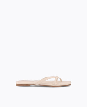 Karissa Flat Sandals - Beige