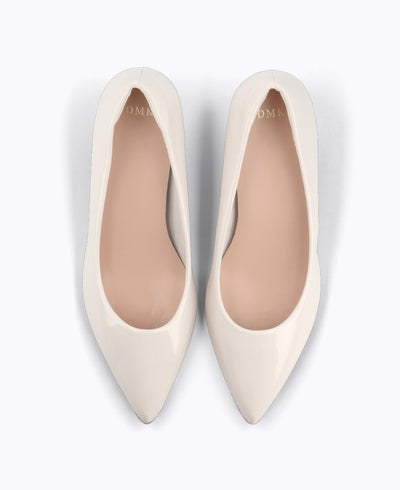 Katrina Heel Pumps - Beige
