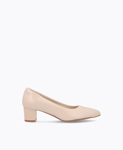 Katrina Heel Pumps - Nude