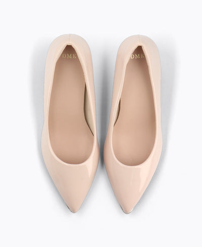 Katrina Heel Pumps - Nude