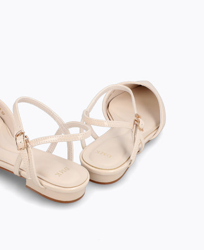 Keily Flat Pumps - Beige