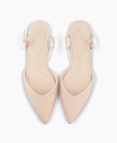 Keily Flat Pumps - Beige