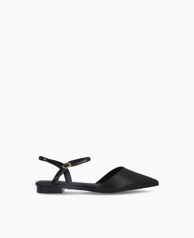 Keily Flat Pumps - Black