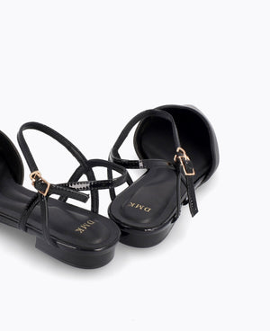 Keily Flat Pumps - Black