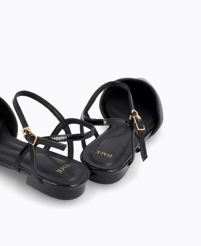 Keily Flat Pumps - Black