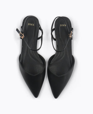 Keily Flat Pumps - Black