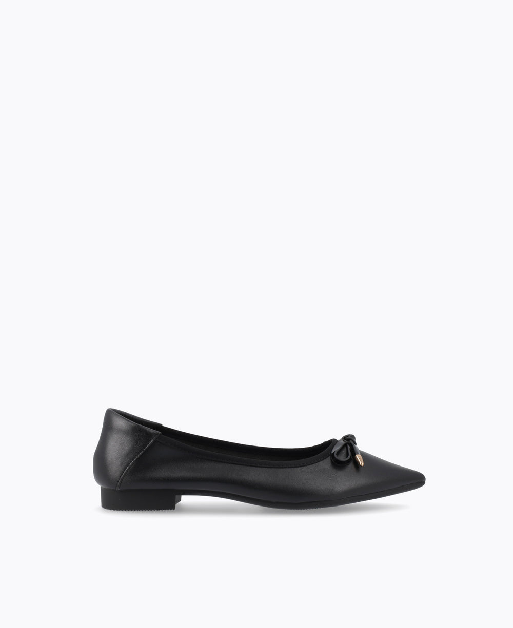 princess polly baby blue dress Women's Black Flats