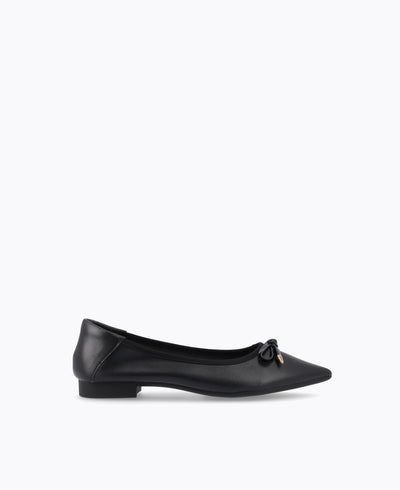 Lidya Ballerina Flats - Black