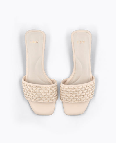 Lottie Heel Sandals - Beige