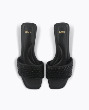Lottie Heel Sandals - Black