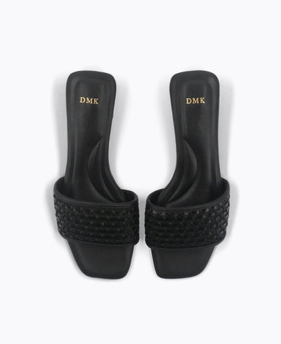 Lottie Heel Sandals - Black