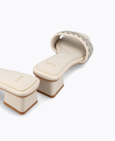 Lottie Heel Sandals - Grey