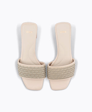 Lottie Heel Sandals - Grey