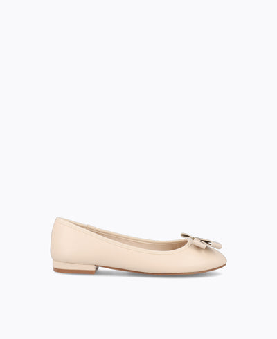 Lucinda Ballerina Flats - Beige