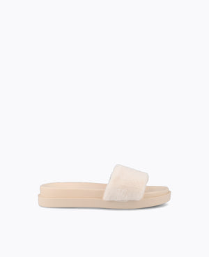 Lunelle Platform Sandals - Beige