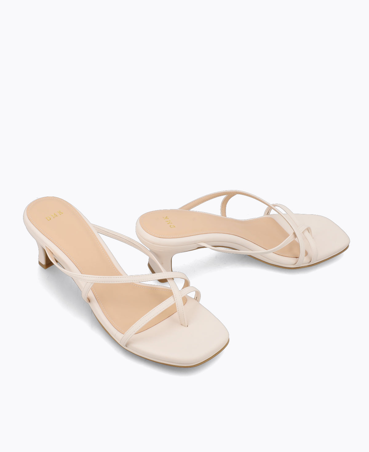 Lyra Heel Sandals - Beige
