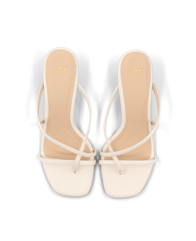 Lyra Heel Sandals - Beige