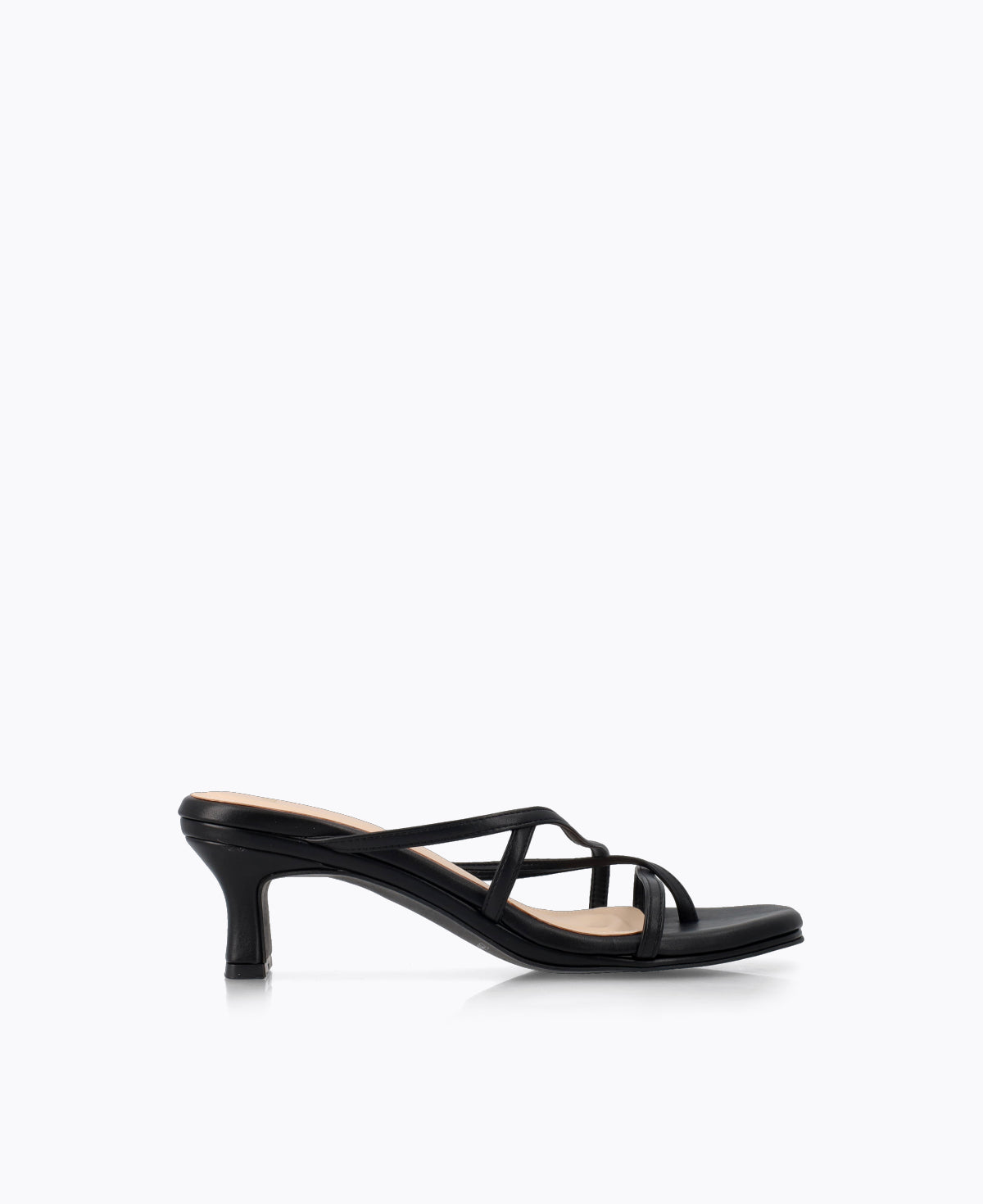 Lyra Heel Sandals - Black