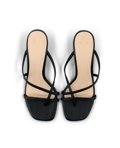 Lyra Heel Sandals - Black