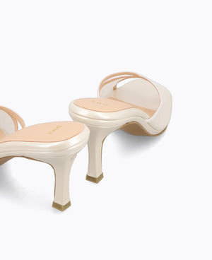 Mae Heel Sandals - Beige