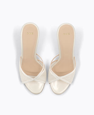 Mae Heel Sandals - Beige