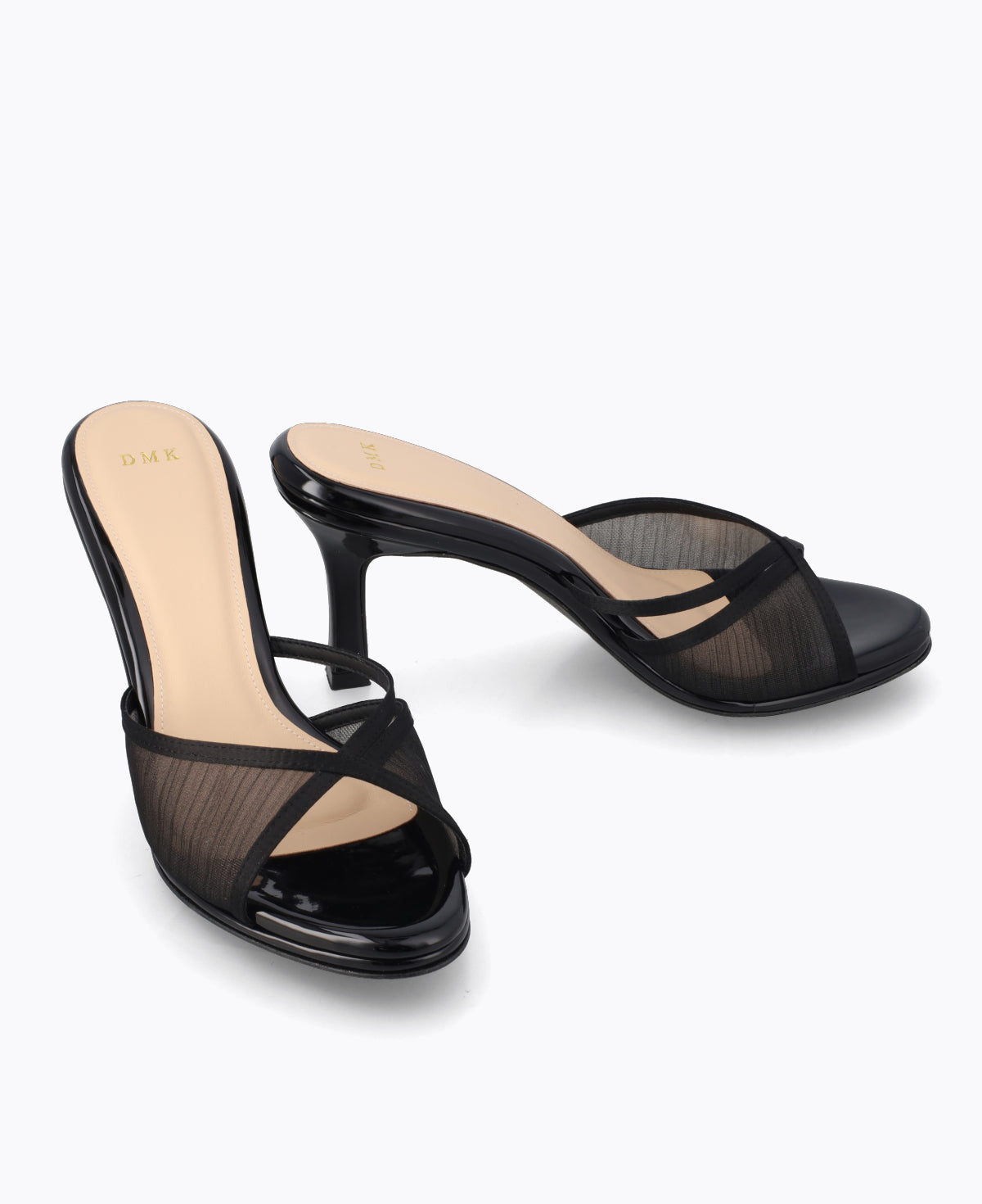 Mae Heel Sandals - Black