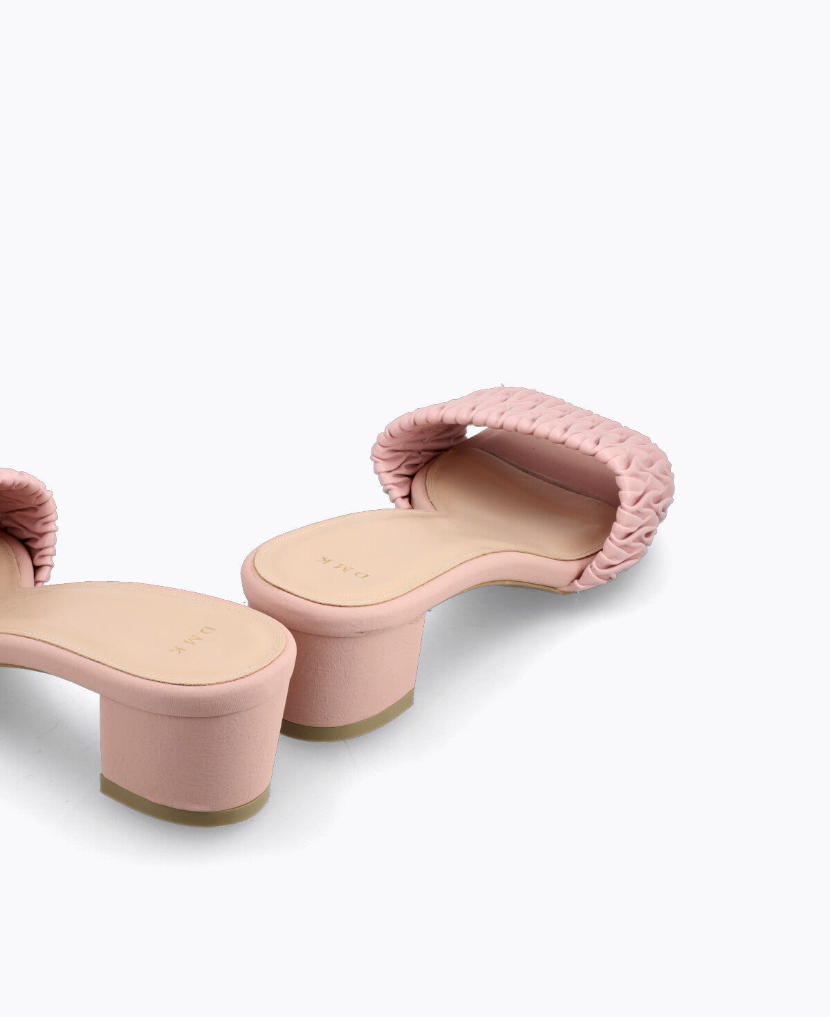 Mathilda Slip-On Heel Sandals - Pink