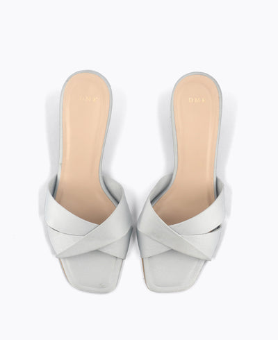 Melanie Heel Sandals - Blue