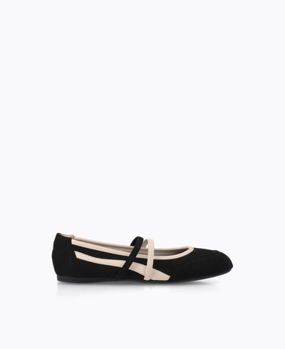 Mika Ballerina Sneaker - Black