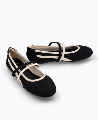 Mika Ballerina Sneaker - Black