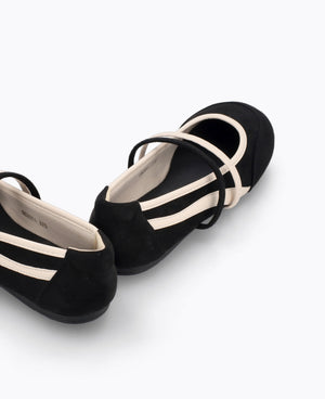 Mika Ballerina Sneaker - Black