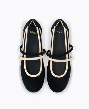 Mika Ballerina Sneaker - Black