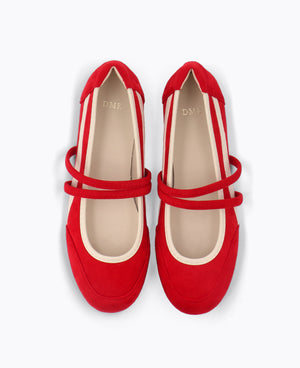 Mika Ballerina Sneaker - Red