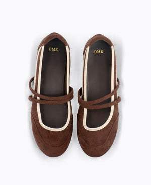 Mika Ballerina Sneaker - Brown