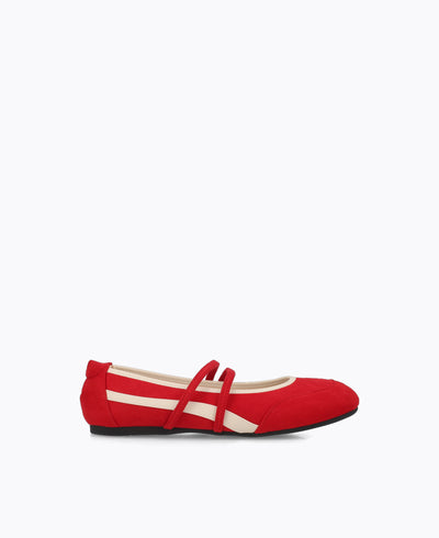 Mika Ballerina Sneaker - Red