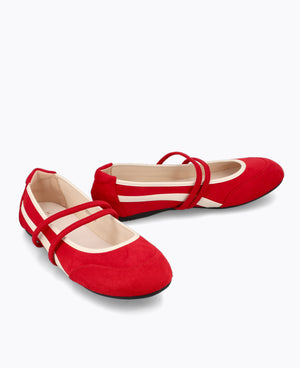 Mika Ballerina Sneaker - Red
