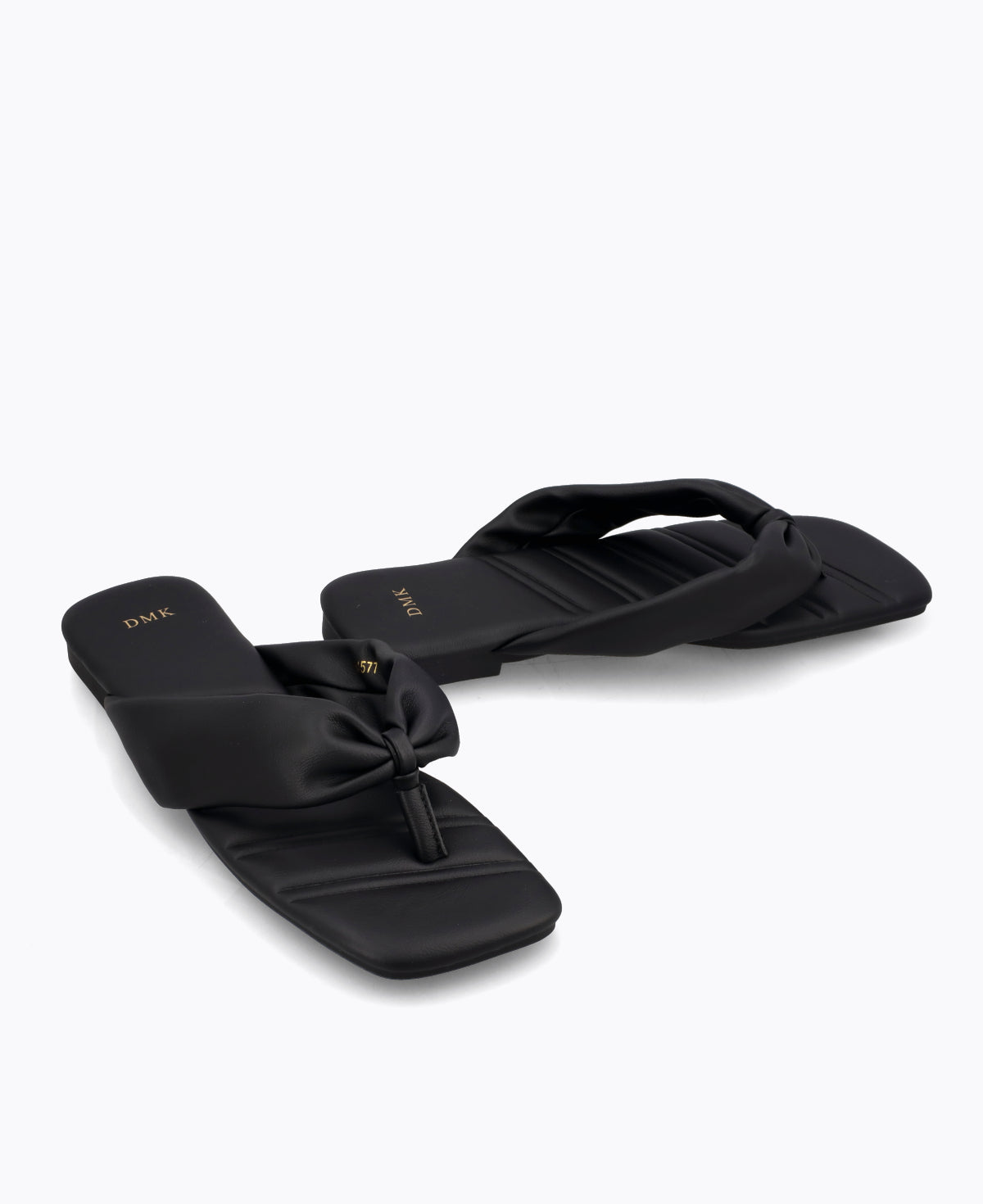 Reiko Flat Sandals - Black