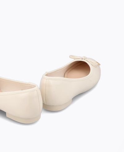 Twila Ballerina Flats - Beige