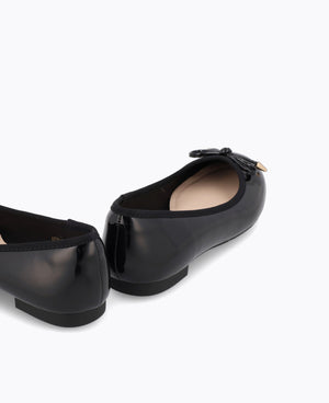 Twila Ballerina Flats - Black