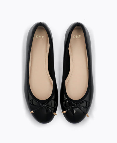 Twila Ballerina Flats - Black