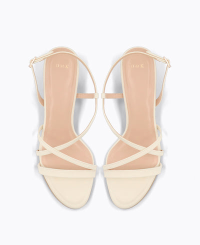 Yuki Heel Sandals - Beige