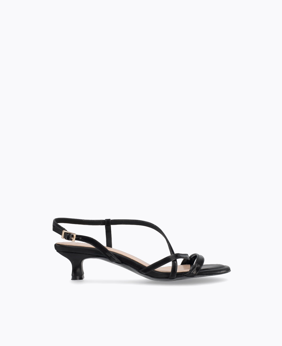Yuki Heel Sandals - Black