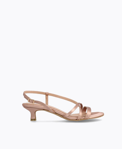 Yuki Heel Sandals - Pink