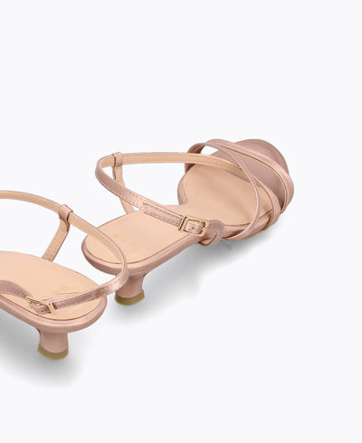 Yuki Heel Sandals - Pink