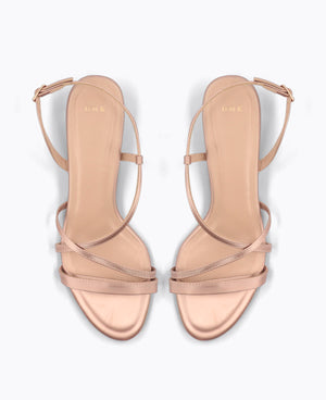 Yuki Heel Sandals - Pink