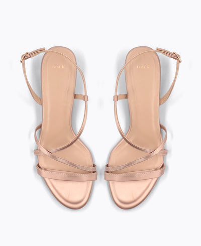 Yuki Heel Sandals - Pink