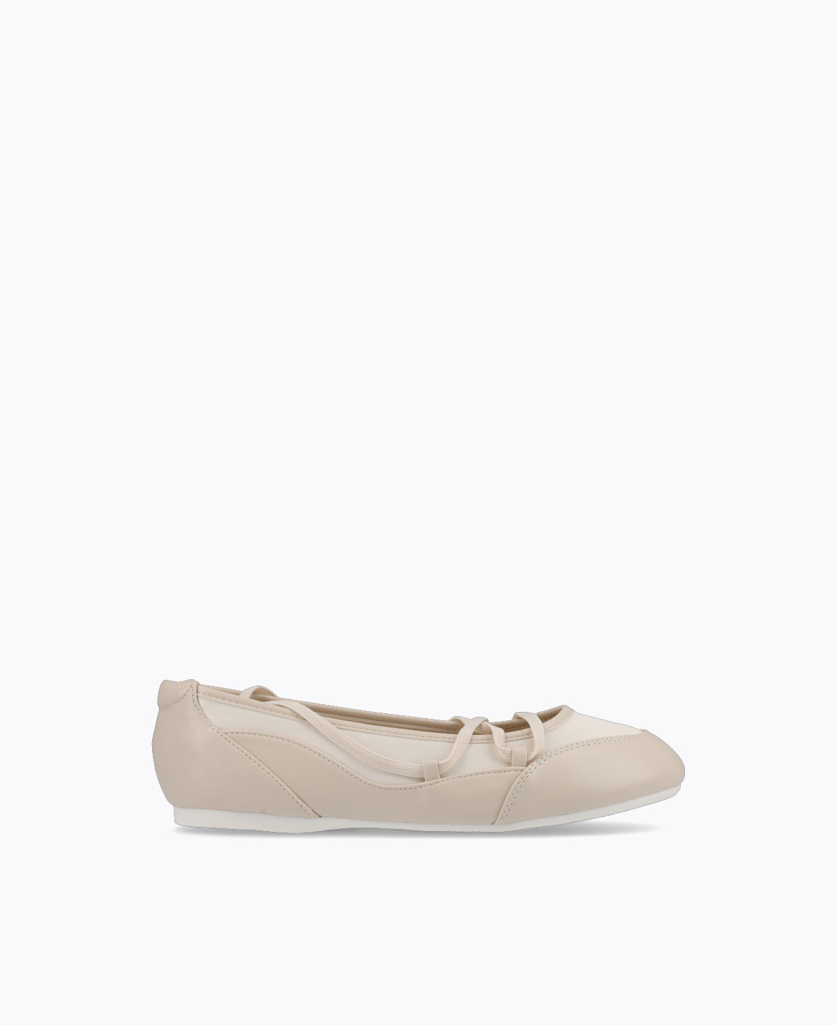 Zelda Ballerina Sneakers - Beige – DMK
