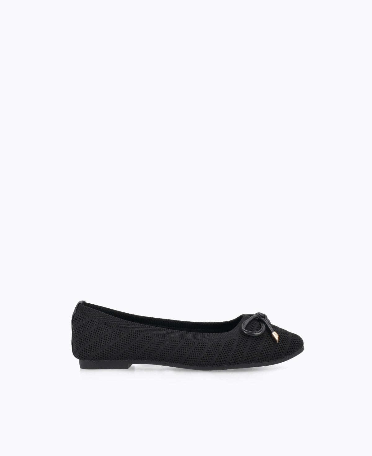 Akira Ballerina Flats - Black