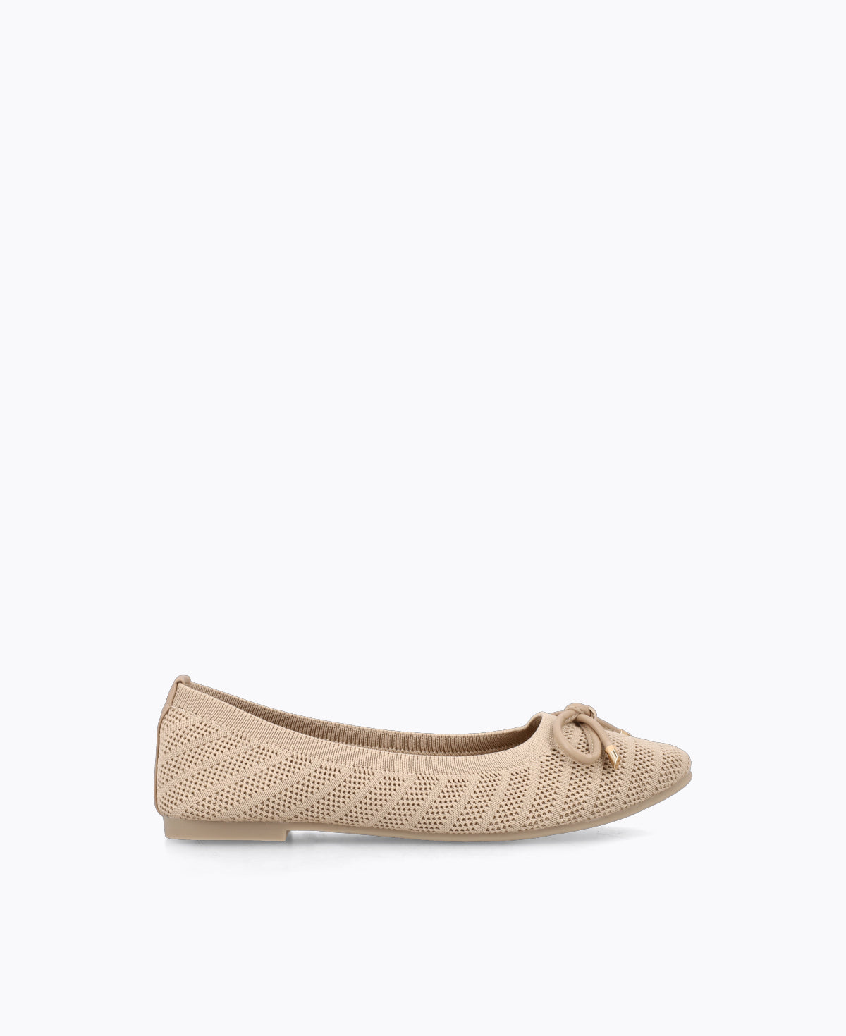 Akira Ballerina Flats - Nude